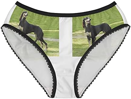 DogsMakeMeHappy Saluki Panties, Saluki Underwear, Briefs, Cotton Briefs, Funny Underwear, Panties For Women