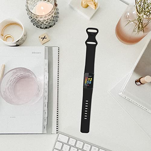 TopPerfekt Pulseiras compatíveis com Fitbit Charge 5, pulseiras de substituição de relógio esportiva