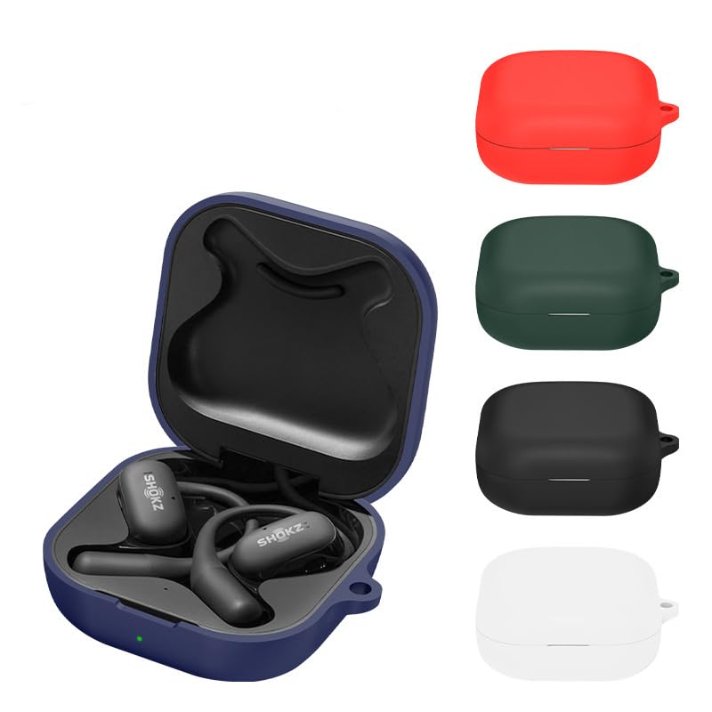 Amazon | For Shokz OpenFit 用 ケース カバー カラビナ付き 