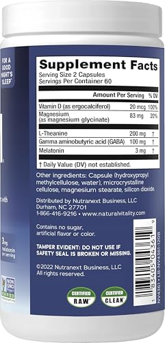 Natural Vitality NV4361 Calm Sleep Magnesium Supplement thumb #7