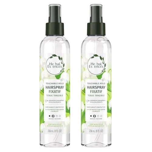 NEW H'erbal Essences Touchable Hold Hairspray, Non-Aerosol Hair Spray, 24-Hour Hold, 8 fl oz (Pack...