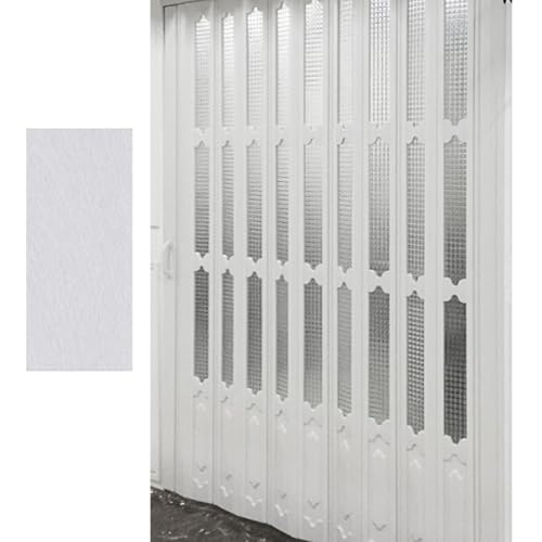 Porte de placard accordéon coulissante pour petits espaces
