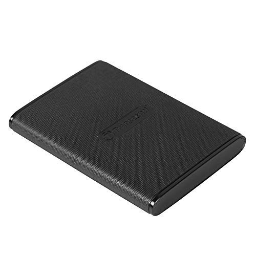 Transcend 2TB External SSD for iPhone/iPad/Mac/Windows/Android, PC/Laptop/Tablet/TV/Game Console, Portable Solid State Drive with One Touch Back up, One-Time Password Unlock, Type-A&Type-C Cables