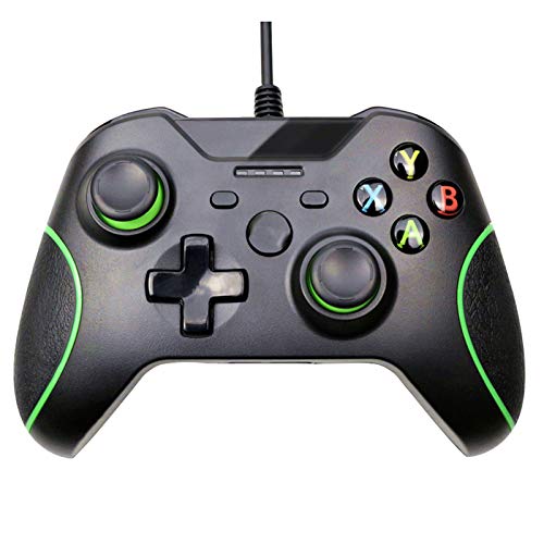 USB-Griff-Bedienfeld Kabelgebundener Videospiel-Controller für PC Windows 7/8/10 Xbox One/Xbox One Slim