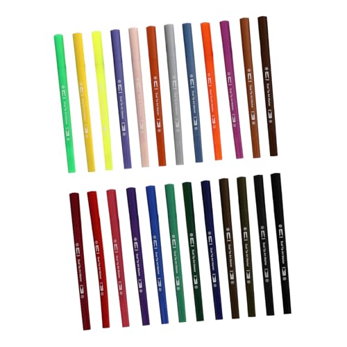 jojofuny 1 Caja Marcadores Doble Punta Colores Rotuladores de Arte Versátiles Estudiantes y Artistas de Llevar y Coloración Rápida