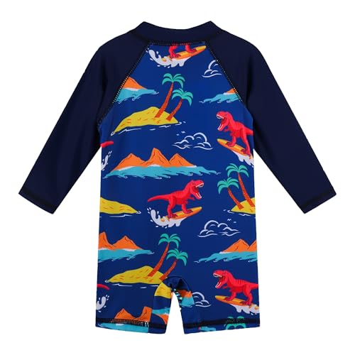 Image of XFGIRLS Baby Boys Swimsuit Toddler Sunsuit UPF 50+ Sun Protection One Piece Beach