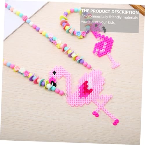 ifundom Colar 1 Conjunto pegajoso kit de contas de fusível brinquedo placas de contas de moda tabule