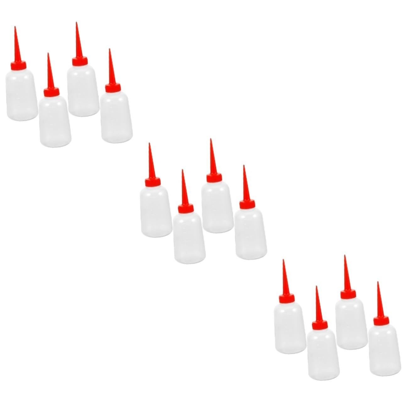 BESPORTBLE 3sets Automatic Watering Device Plants Watering Bottles Dripper Watering Dropper Watering Spike Vacation Plant Watering Devices Automatic Watering System for Garden Plastic 4pcs*3