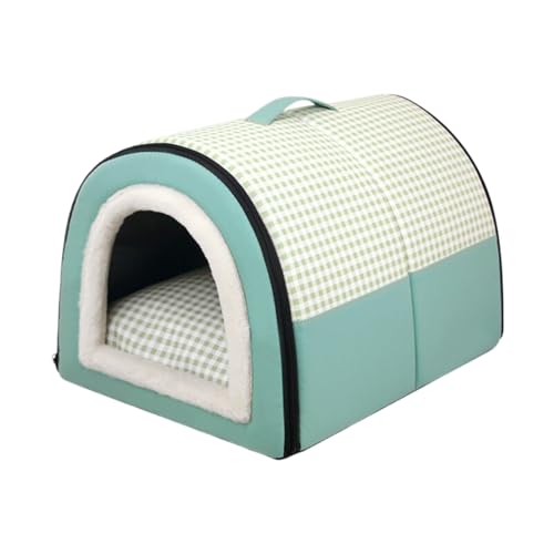犬 ベッド 取り外し可能 犬 ハウス 洗える 猫 ベッド 猫ハウス ペットベッド ペットハウス ドーム型 ペットクッション 猫犬用 寝床 休憩所 防寒保温 あったかい ペット用品 フワフワ 滑り止め 室内寒さ対策 小中型犬 秋冬