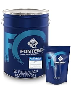 Fonteino 2K Epoxy Fliesenlack Matt 2,5Kg