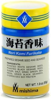 Nori Komi Furikake (Prepared Sesame Seed & Seaweed) - 1.9oz (Pack of 1)