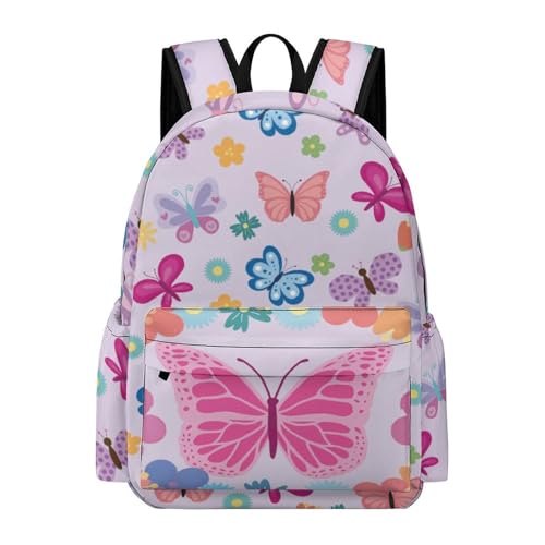 Butterfly Backpack 17 Inch Oxford Cloth Daily Commuter Backpack