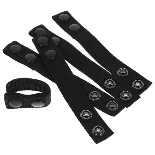 Presillas tácticas Gatuida con sujetador ajustable de doble botón para camping en pack de 5