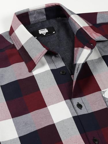 Image of Thomas Scott Men's Classic Tartan Checkered Shacket
