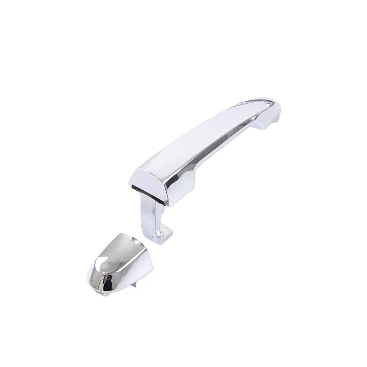 NingRuiBhd Car Sliding Outer Door Handle for Kia for Carens 2007-2012 Chrome Outside Exterior Door Handle(Front Right)