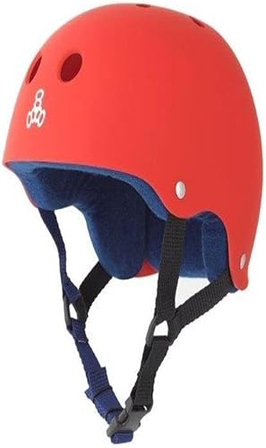 Triple Ocho de goma multiimpacto patín Hardhat con forro de sudor