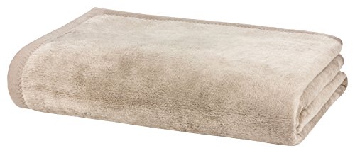 Moon couverture plaid couverture en laine beige taille xXL 220 x 240 cm