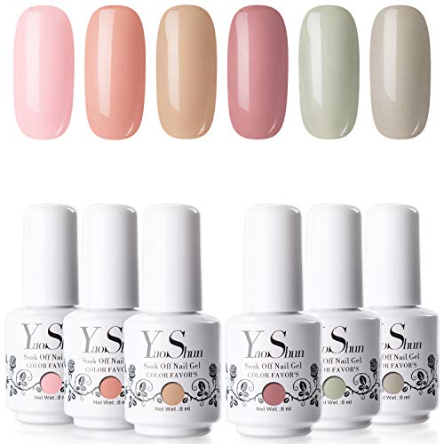 YaoShun Gel Polish - Gel Polish UV Gel Polish Soak Off Nail Gel Lacquer Shiny Gel Polish Kits Nail Art Kit French Manicure Gel Kit #007 8ml YaoShun Gel Polish - Gel Polish UV Gel Polish Soak Off Nail Gel Lacquer Shiny Gel Polish Kits Nail Art Kit French Manicure Gel Kit #007 8ml
