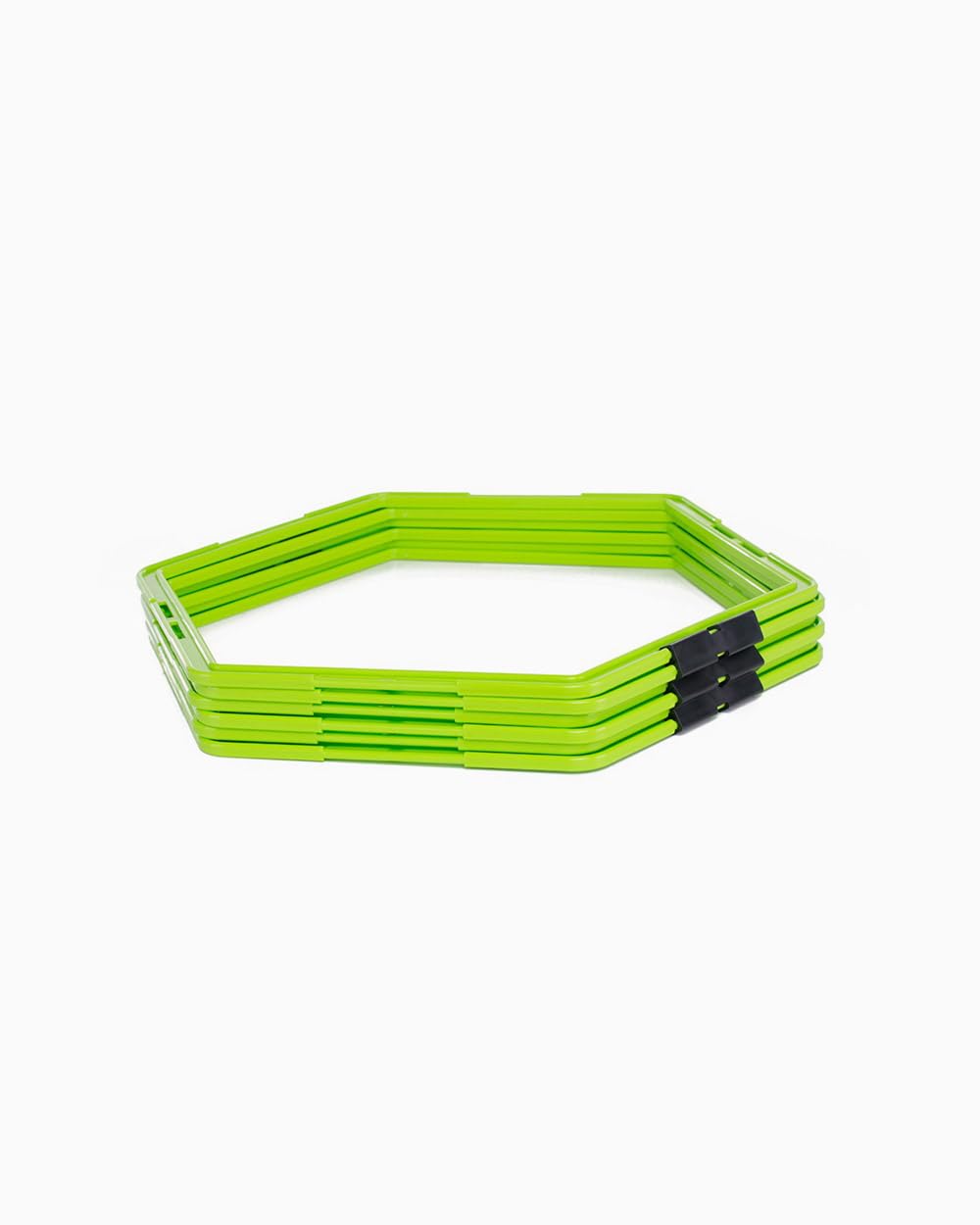 BOOMFIT Escalera de Entrenamiento Hexagonal, Kit 6 Piezas modulares con Bolsa, para Agilidad, Velocidad y coordinación en fútbol, Boxeo y Otros Deportes