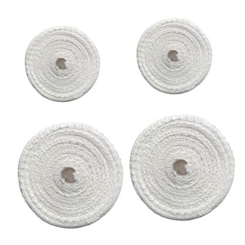 Gadpiparty 4 Rollos Embalaje para Carne de Algodón Natural Elástica para Cocina Cuerda Segura para Embutidos y Carnes Adecuada para de Cerdo y Fiambres
