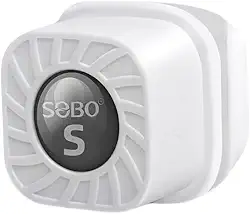 zcyslper Mini escova magnética de aquário com lâmina raspadora - removedor de sujeira de aquário para pequenos tanques de vidro/acrílico, seguro para betta e camarão (5-20 galões) (pequeno)