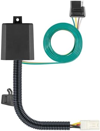 CURT 56489 Vehicle-Side Custom 4-Pin Trailer Wiring Harness, Comp...