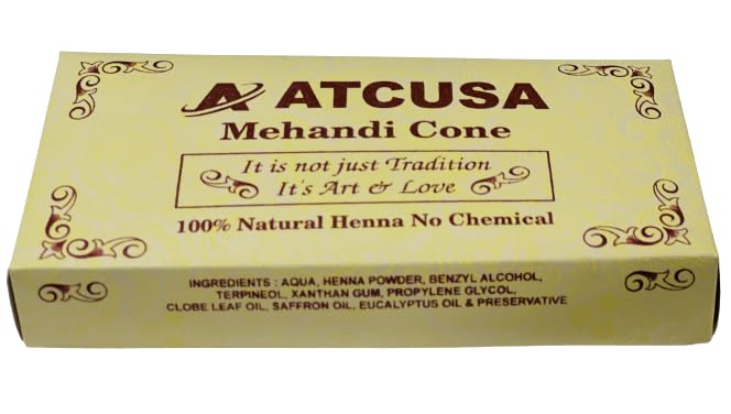 Miniatura 2 de Tinte para el cabello en pasta de henna 100 % natural, listo para usar, conos de tinte para el cabello, infundidos con aceite de kesar, 0.98 onzas