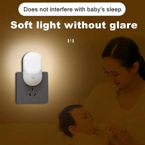 Image of ascension 1 Pc Plug in Night Lamp Night Light Energy Saving LED Plug in Lamp for Children Kids Bedroom Kids Bithday Return Gift, Assorted Color