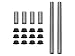 SuperATV UHMW Heavy Duty A-arm/Control Arms Bushing Kit for Can-Am Commander 800/1000 / Max - Replaces Front Upper and Lower