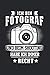 Produktbild Ich Bin Fotograf Beim Shooting Habe Ich Immer Recht: Fotografie & Fotograf Notizbuch 6' x 9' Fotografieren Geschenk für Fotografen & Fotografin
