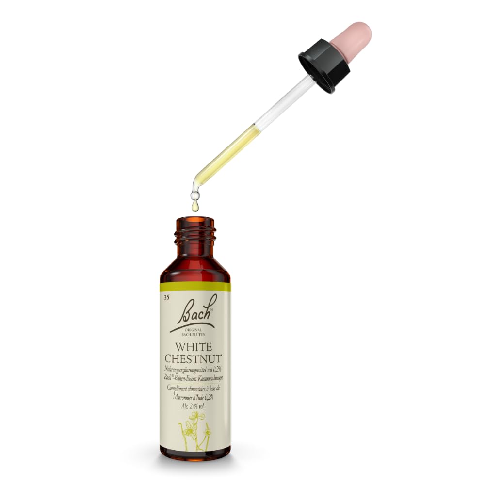 Original Bachblüten Tropfen Nr. 35 White Chestnut – Geistige Ruhe & klare Gedanken, 20 ml