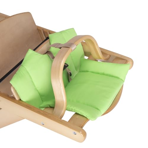 Cojines para trona de bebé, cojines acolchados de espuma de densidad, cojines de asiento para trona infantil, almohadilla de algodón para bebés a partir de 6 meses, silla infantil
