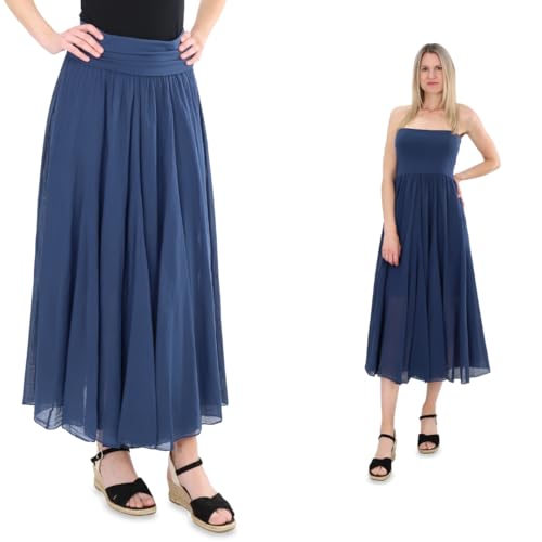 Malito - Damen Maxirock - locker...