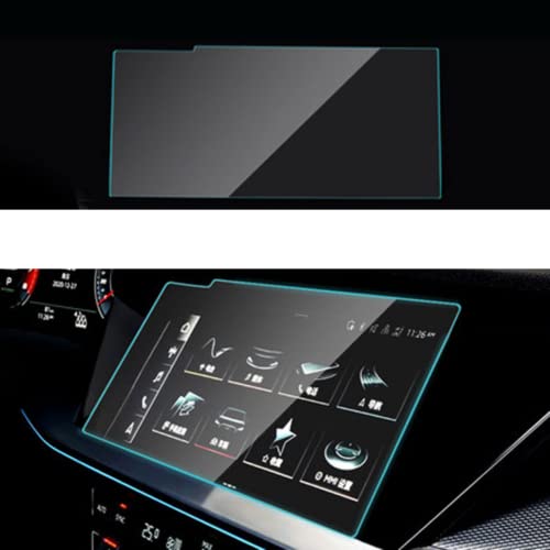Pour A3 2021 GPS Navigation écran central protégé en voyage avec ce film de verre trempé