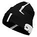 Fashion Beanie Hats with Adjustable Band Oversized Cap Soft Touch Windproof Headwear Skull Hat for Ski Skating Travel, Multipurpose Scarf Hat, Dabbing Skeleton Funny Pattern