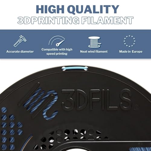 Filamento PETG Magneto Detectable 3D | Uso Alimentario | 1.75 mm, 1 Kg - Fernando Cortés