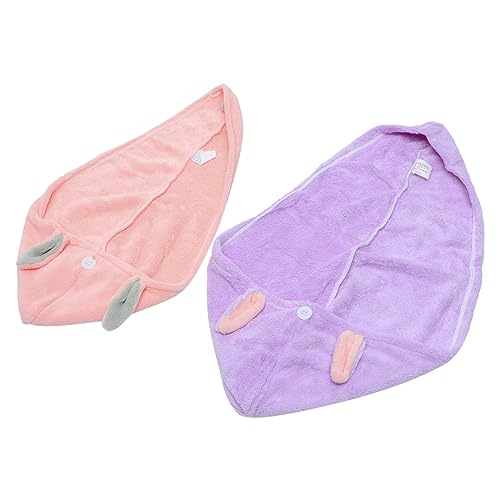 FOMIYES 6 Peças Toalha De Cabelo Seco Toalha De Microfibra Para Bandanas De Cabelo Para Crianças Tur