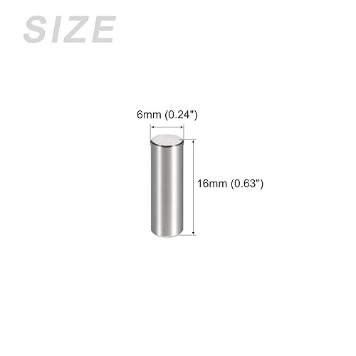 Vista 49 de METALLIXITY Pasador de pasador (0.315 x 1.181 in), 10 unidades, clavijas de soporte de estante de acero inoxidable 304, elementos de sujeción