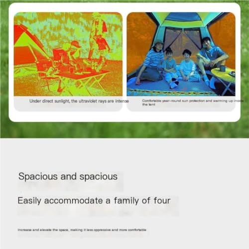 Carpa automática portátil para camping 2 personas miniatura 7