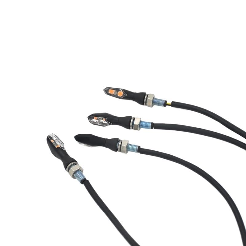 Clignotant général pour moto 2021 universel 12V orange