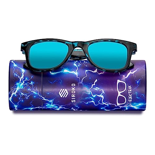 SIROKO Gafas de sol surf Electrik Kids Negro Niños y Niñas