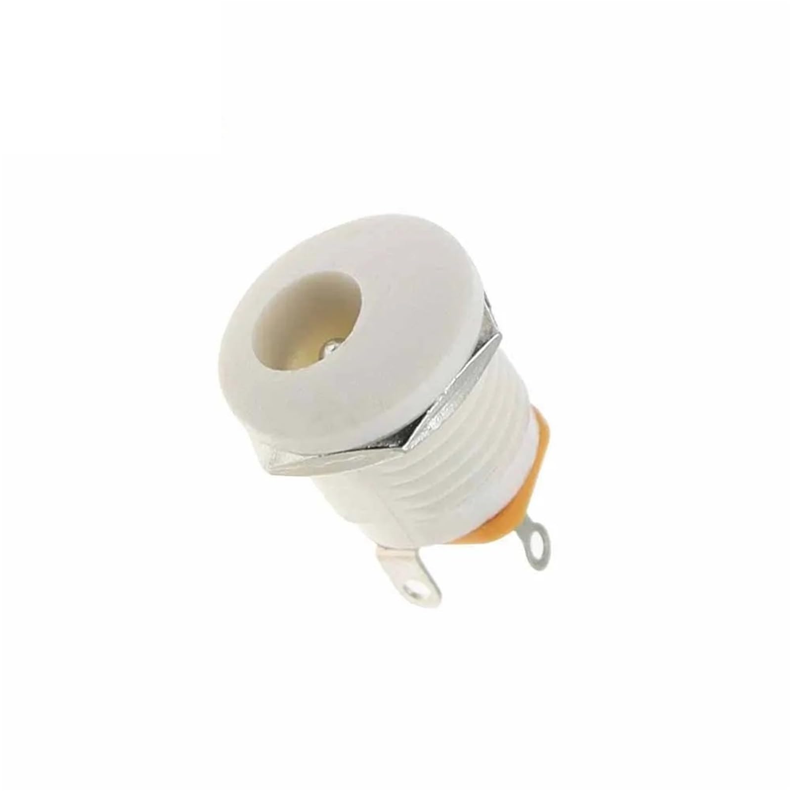 Conector CC de 5,5-2,1 mm con tuerca trasera DC-022 toma de corriente estable 7