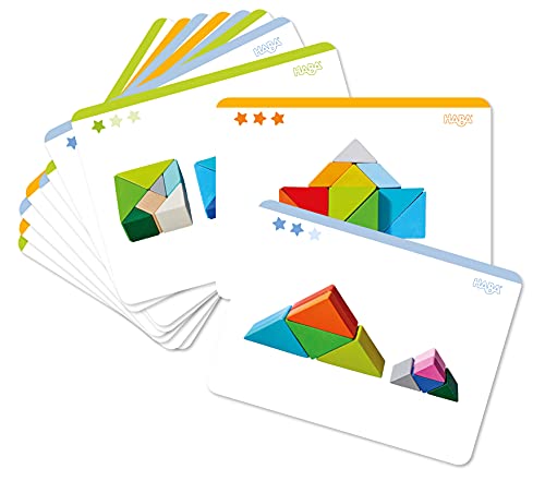 HABA 305778-3D-Legespiel Tangram-Würfel, Legespiel ab 2 Jahren, Made in Germany – Ansicht 5