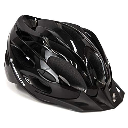 Genérico Capacete Ciclismo Bike Absolute Nero Wt032 Led Pisca Vis...