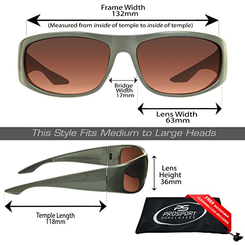 Image of proSPORT Blue Light Reducing High Definition HD Lens Sunglass TR90 Sport Frame Men Women