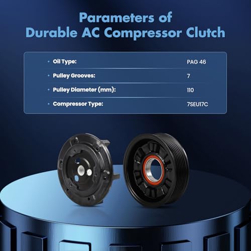 Image of ECCPP A /C Compressor Clutch 2008-2013 Fit for BMW 135i 3.0L AC Clutch