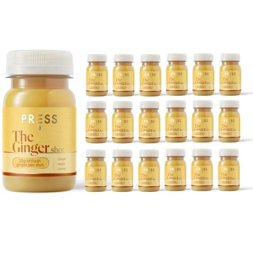 PRESS Ginger Shots Immune Boosting Drink - 18 x 100ml
