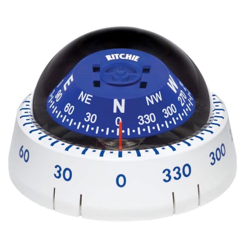 Ritchie Compasses Compass, Kayak Mount, 2.75' Dial, White