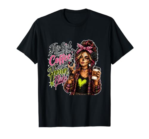 This Girl Runs On Coffee & Horror Flicks �n���E�B�� T�V���c