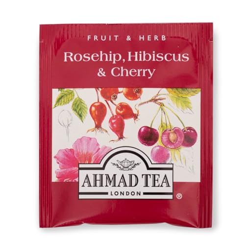 English Teas, Rosehip, Hibiscus and Cherry - Fruit and Herbal Tea" - Tagged